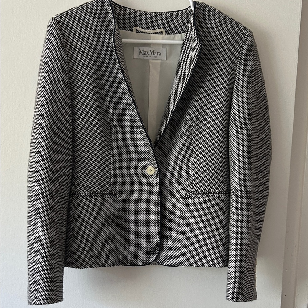 MaxMara Women's Houndstooth Blazer